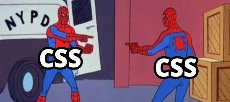 CSS pointing at CSS
