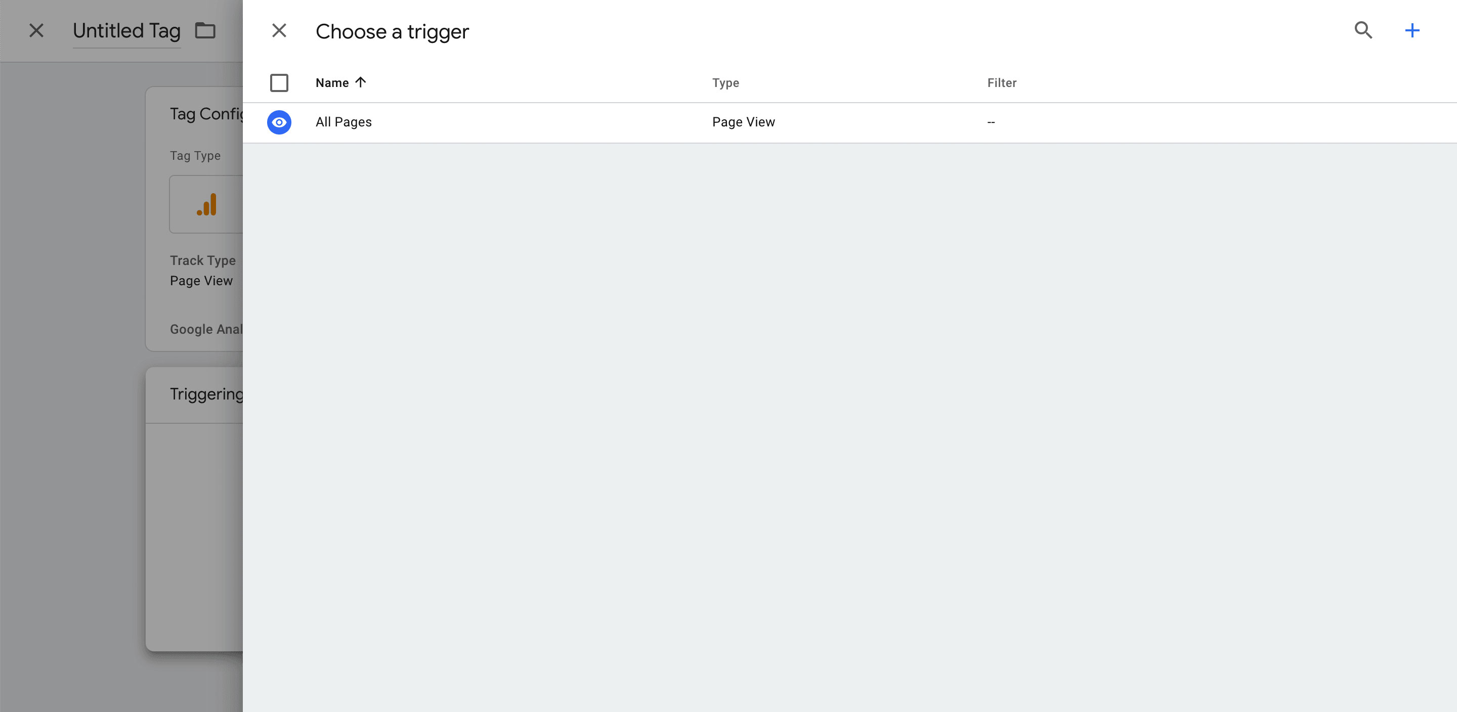 Google Tag Manager trigger